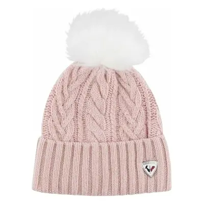 Rossignol Mady X3 Womens Beanie Powder Pink Lyžařská čepice