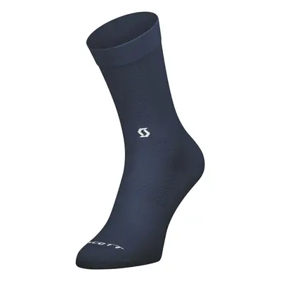 Scott Performance No Shortcuts Crew Socks Midnight Blue/White Cyklo ponožky