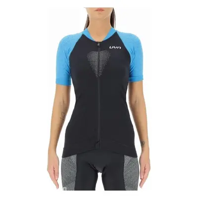 UYN Granfondo OW Biking Lady Short Sleeve Dres Blackboard/Danube Blue