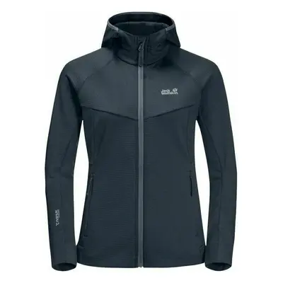 Jack Wolfskin Hydro Grid Fleece W Graphite Outdorová bunda