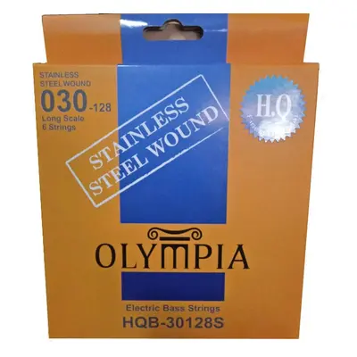 Olympia HQB30128S Struny pro 6-strunnou baskytaru