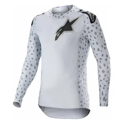 Alpinestars Supertech North Jersey Haze Gray/Black Motokrosový dres