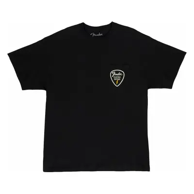 Fender Tričko Pick Patch Pocket Tee Black