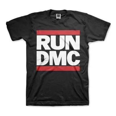 Run DMC Tričko Logo Unisex Black