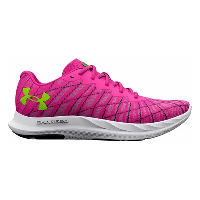 Under Armour Women's UA Charged Breeze Rebel Pink/Black/Lime Surge Silniční běžecká obuv