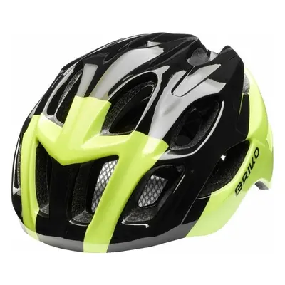 Briko Teke Lime Fluo/Black Cyklistická helma