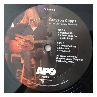 Grayson Capps - Grayson Capps Volume (LP)