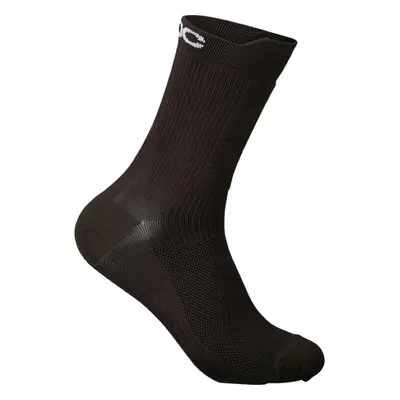 POC Lithe MTB Mid Sock Axinite Brown Cyklo ponožky