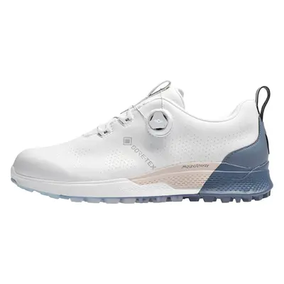 Mizuno Genem WG GTX Boa White/Navy Pánské golfové boty