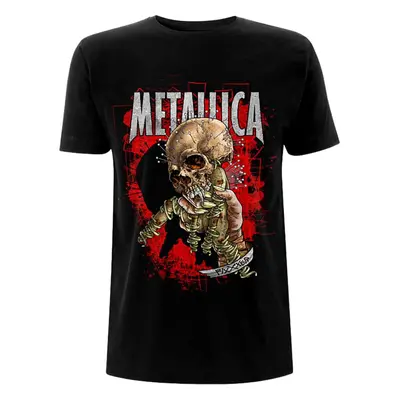 Metallica Tričko Fixxxer Redux Unisex Black