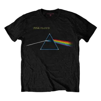 Pink Floyd Tričko Dark Side of the Moon Flipped Unisex Black