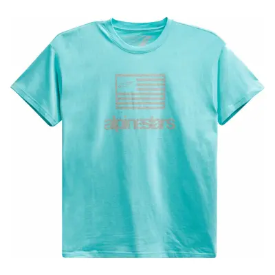 Alpinestars Flag Tee Light Aqua Tričko