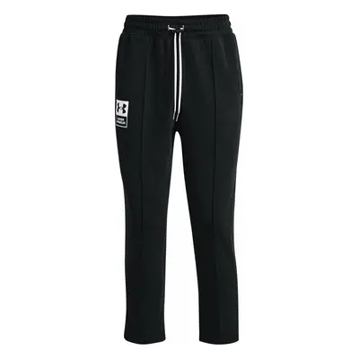 Under Armour Summit Knit Black/White/Black Fitness kalhoty