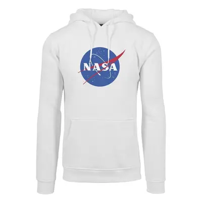 NASA Mikina Logo White