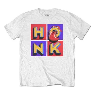 The Rolling Stones Tričko Honk Album Unisex White