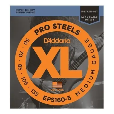 D'Addario EPS160-5 Struny pro 5-strunnou baskytaru