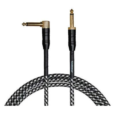 Cascha Professional Line Guitar Cable m Rovný - Lomený Nástrojový kabel