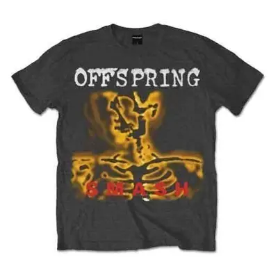 The Offspring Tričko Smash Unisex Charcoal Grey