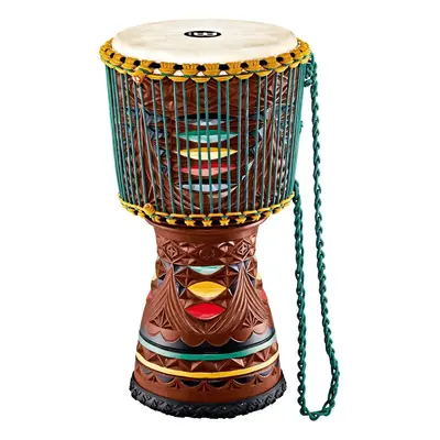 Meinl AE-DJTC2 Artisan Tongo Carved Coloured ornamental carving 12" Djembe