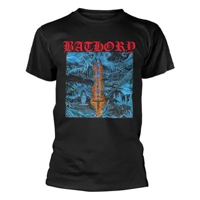 Bathory Tričko Blood On Ice Black