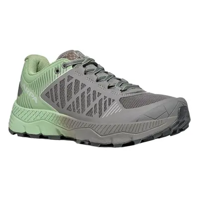 Scarpa Spin Ultra Shark/Mineral Green Trailová běžecká obuv