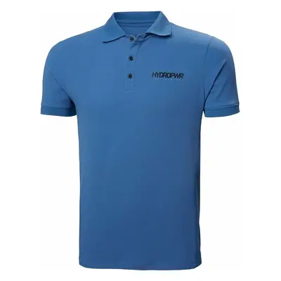 Helly Hansen Men's HP Race Polo tričko krátkým rukávem Azurite