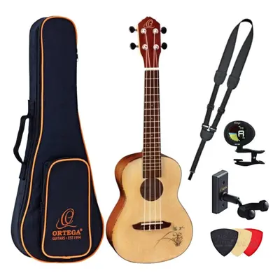 Ortega RU5 Deluxe SET Natural Koncertní ukulele