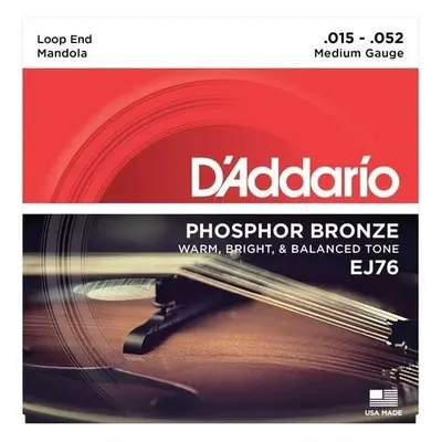 D'Addario EJ76 Struny pro mandolínu