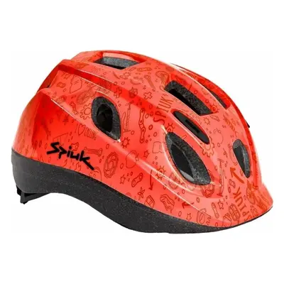 Spiuk Kids Helmet Red Dětská cyklistická helma