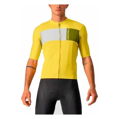 Castelli Prologo Dres Passion Fruit/Ivory-Avocado Green