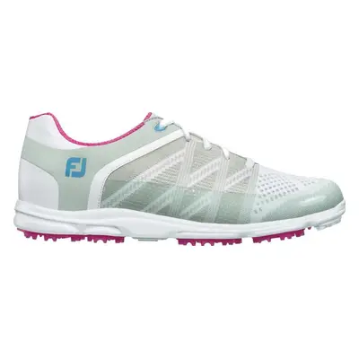 Footjoy Sport SL Light Grey/Berry Dámske golfové boty