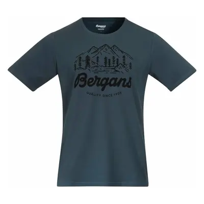 Bergans Classic V2 Tee Men Orion Blue Tričko