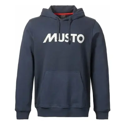 Musto Logo Hoodie Mikina s kapucí Navy