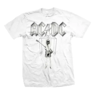 AC/DC Tričko Switch Unisex White