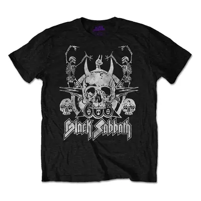 Black Sabbath Tričko Dancing Unisex Black