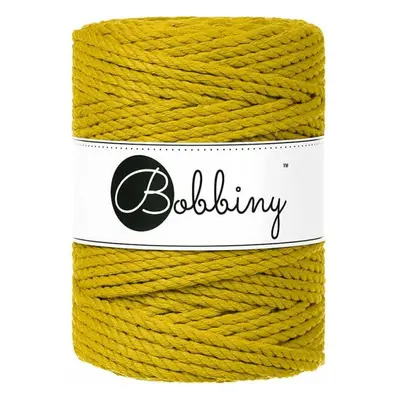 Bobbiny 3PLY Macrame Rope mm m Spicy Yellow Šňůra