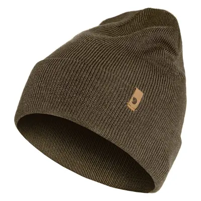 Fjällräven Classic Knit Hat Dark Olive Lyžařská čepice