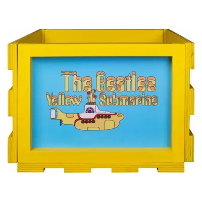 Crosley Record Storage Crate The Beatles Yellow Submarine Box na LP desky