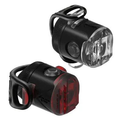 Lezyne Femto USB Drive Black Front lm / Rear lm Cyklistické světlo