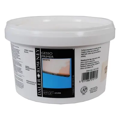 Daler Rowney Acrylic Gesso Primer White L ks