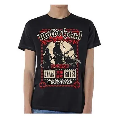 Motörhead Tričko Loud in Osaka Unisex Black