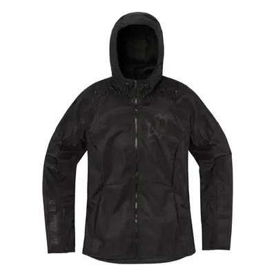 ICON - Motorcycle Gear Airform™ Womens Jacket Black Textilní bunda