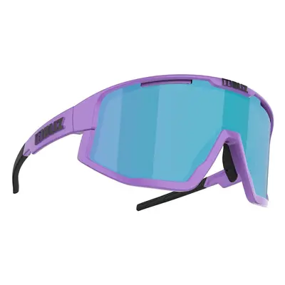 Bliz Fusion Matt Purple/Brown w Blue Multi Cyklistické brýle