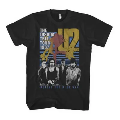 U2 Tričko Bullet The Blue Sky Unisex Black