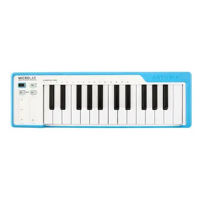 Arturia Microlab MIDI keyboard Blue