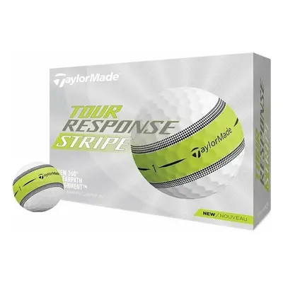 TaylorMade Tour Response Stripe Alignment Golfové míčky