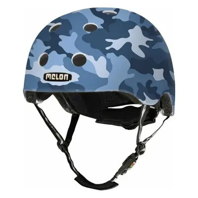 Melon Urban Active Kids Camouflage Blue Dětská cyklistická helma