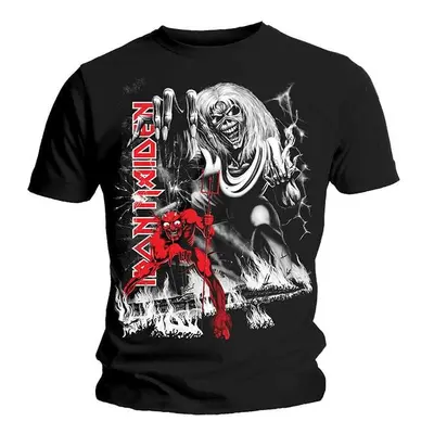 Iron Maiden Tričko Number Of The Beast Jumbo Unisex Black