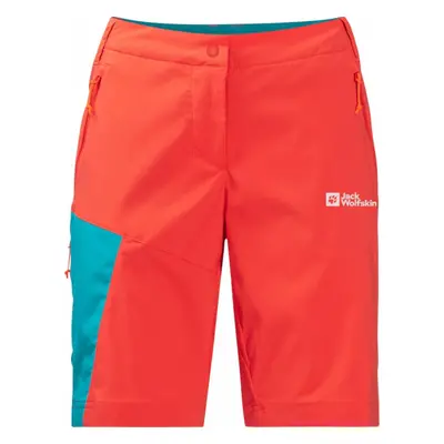 Jack Wolfskin Glastal Shorts W Tango Orange Kraťasy