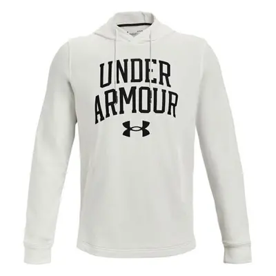 Under Armour Rival Terry Collegiate Onyx White/Black Fitness mikina